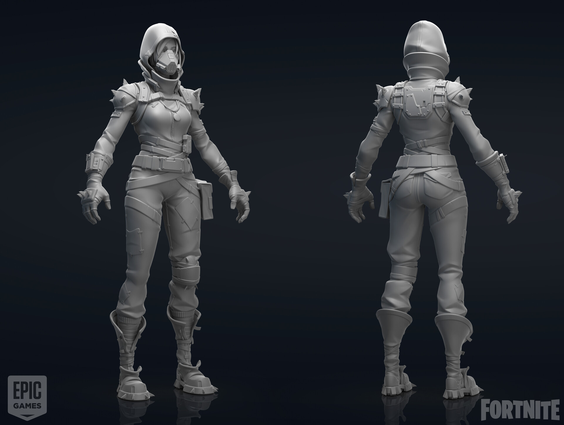 Mad Commander — Front Sculpt